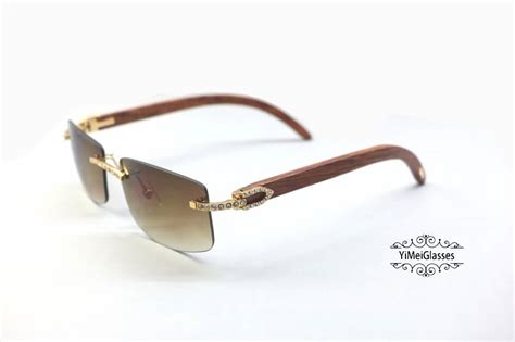 cartier woods glasses|cartier wood glasses rimless style.